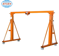 Prix de grue à portique portable mobile Grue et palan à portique à portique à poutre unique