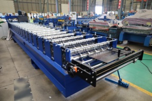 Máquina para fabricar láminas para techos Máquina formadora de rollos de láminas corrugadas Máquina para fabricar azulejos - Product Image 5