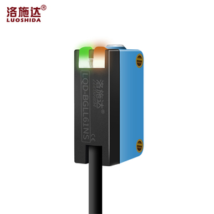 LUOSHIDA Suppression d'arrière-plan Commutateur photoélectrique Distance de détection réglable Diffuse Background Removal Square Sensor - Product Image 2