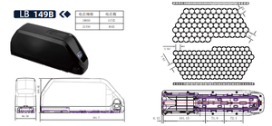 LB PACK POWER Hailong <strong>Electric</strong> Bicycle <strong>Battery</strong> Pack 24V <strong>36V</strong> 48V 52V Nominal Capacities Rear Rack Style 10AH 14AH <strong>15AH</strong> 16AH 17AH
