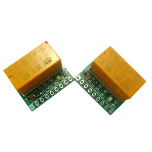 DR21D01 12VDC DPDT Signal Relay Module Dual Channel selector switch Board for LED Motor Toy car boat model aircraft Quadcopter