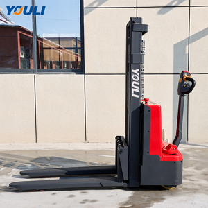 Montacargas Eléctrico Pequeño de 1.5T, Apilador Eléctrico, Elevador Hidráulico, Carretilla Elevadora Eléctrica con CE - Product Image 2