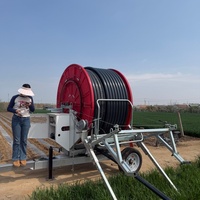 Máquina de Riego con Carrete de Manguera Serie JP con Pluma Articulada para Agricultura