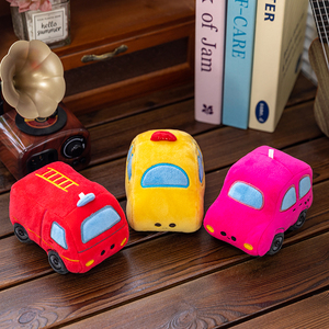 Vente en gros de mini jouets en peluche pour enfants, jouets en peluche pour voitures, animaux en peluche, camions de <span class=keywords><strong>police</strong></span>, camions de pompiers, ambulances, cadeaux éducatifs pour enfants - Product Image 3