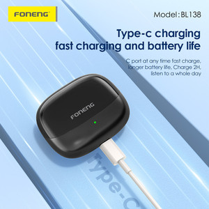Écouteurs sans fil Foneng BL138 TWS Bluetooth 5.3 avec isolation phonique et micro pour iPhone 15 16 Samsung - Product Image 4