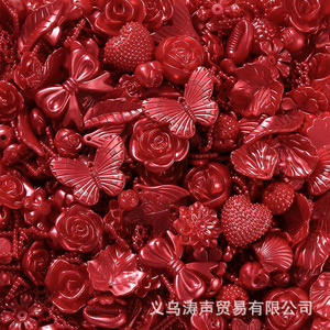 Acrylic <b>Beads</b> Mixed Shapes For Jewelry Making Spring 2023 Jinhua Origin AC2180 Environmental Friendly - Product Image 2
