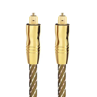 Xput Câble or Toslink de haute qualité Câble à fibre optique audio numérique haute définition 0.5M 1M 1.5M 2M 3M 5M 10M