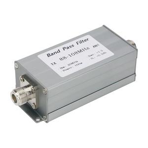 Filtro de Paso de Banda FM BPF-88-108MHz 100W con Conector N-Hembra, Anti-Interferencia, Mejora la Sensibilidad de Recepción FM - Product Image 3