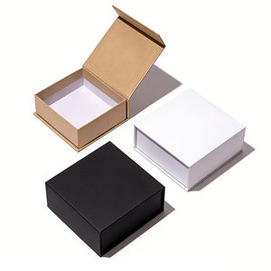 Boîtes d'emballage cadeau en carton ondulé à fermeture magnétique personnalisées imprimées pour cosmétiques - Product Image 1