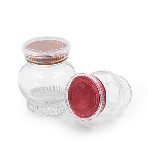 Pot en verre miniature <span class=keywords><strong>de</strong></span> 60 ml, 75 ml, 110 ml, 200 ml, 400 ml avec couvercle métallique pour pudding, yaourt, <span class=keywords><strong>caviar</strong></span>, gelée <span class=keywords><strong>de</strong></span> <span class=keywords><strong>vanille</strong></span>, confiture, miel et épices - Product Image 4