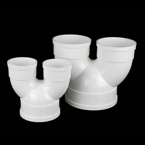 وصلات أنابيب <span class=keywords><strong>PVC</strong></span> سريعة التركيب بتصميم جديد وسعر منخفض، مانعة للتسرب، للاتصال الفوري في مشاريع السباكة السكنية - Product Image 5