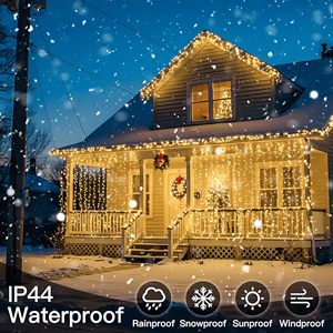 Luci a LED a Forma di Ghiacciolo per <span class=keywords><strong>Soffitto</strong></span>, Luci Scintillanti Natalizie a Filo per Feste, Centri Commerciali, Cortili, Decorazioni Interne ed Esterne - Product Image 2