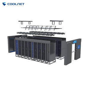 Gabinete de TI Coolnet 42U Personalizado de Alta Gama, Centro de Datos Modular de Doble Fila Inteligente con Aire Acondicionado de Precisión - Product Image 4