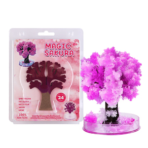 Pájaros calientes que venden árboles de papel flor juguetes de Navidad pájaros árboles mágicos regalos de Navidad - Product Image 3