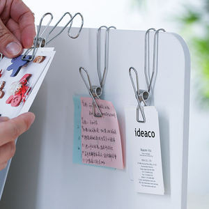 Nouvelle pince <span class=keywords><strong>à</strong></span> <span class=keywords><strong>linge</strong></span> en acier inoxydable allongée pince <span class=keywords><strong>à</strong></span> <span class=keywords><strong>linge</strong></span> solide et pince <span class=keywords><strong>à</strong></span> fil et pince de bureau pince <span class=keywords><strong>à</strong></span> vêtements de ménage - Product Image 6