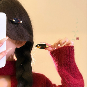 กิ๊บติดผมอะซิเตทแบบไม่<span class=keywords><strong>ทำ</strong></span>ให้ผมเป็นรอย กิ๊บติดผมแบบปากเป็ดฝรั่งเศส กิ๊บติดผมแบบมีโลโก้สั่งทำพิเศษ อุปกรณ์เสริม<span class=keywords><strong>ผม</strong></span> - Product Image 2