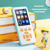 Lecteur MP4 MP3 X80 Musique E-book Lecture Bluetooth Enregistrement vocal HD pour étudiants