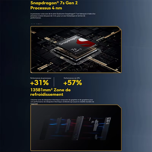สมาร์ทโฟน poco X6 5G NFC 120Hz 6.67 "จอแสดงผล64MP กล้องสามตัวโทรศัพท์มือถือที่มีการชาร์จ67W 5100mAh - Product Image 6