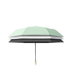 Nouveau modèle de parapluie entièrement automatique à huit baleines avec tissu coloré et poignée en forme de tulipe, 8 baleines pour la protection solaire - Product Image 5