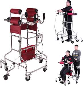 Equipo de entrenamiento de rehabilitación, ayuda para caminar, andador para Hemiplejía de accidente cerebrovascular para ancianos para deshabilitar - Product Image 1