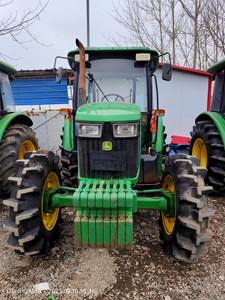 Agricoltura <span class=keywords><strong>John</strong></span> Deer 4 ruote trattore usato con cabina 90hp 95hp 100hp in vendita con anno di produzione 2016 - 2021 - Product Image 2