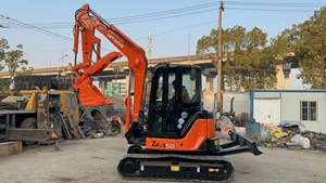 Excavatrice Hitachi ZX50 d'occasion de 5 tonnes avec moteur PLC, boîte de vitesses, pompe et roulement - Origine Japon disponible - Product Image 5