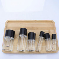 Flacon de parfum cylindrique de luxe personnalisé Mingsheng, en verre rechargeable, 20ml, 30ml, 50ml, flacon de parfum à vaporiser, fabricant