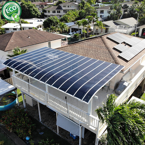 Cadre en aluminium Cantilever Carport Polycarbonate Pc Sheet Roofing Car Cover Shed - Product Image 2