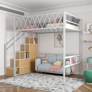 Lit superposé en métal moderne pour adultes, modulaire, écologique, couleur personnalisée, marque OEM, livraison en 30 à 45 jours, salon, hôtel, <span class=keywords><strong>auberge</strong></span> - Product Image 2