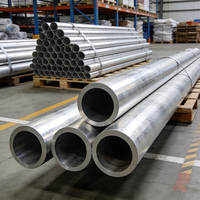 Fournisseur de tubes en alliage d'aluminium sans soudure de précision 6063 T5 6061 T6, tubes anodisés 6063 7075 pour composants de machines