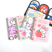 Cuaderno Espiral A5, Diseño de Dibujos Animados, Papelería Estudiantil, Tapa Dura, 120 Páginas, Venta al por Mayor, Útiles Escolares, Blocs de Escritura
