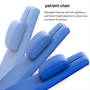 Sedia dentale elettrica di lusso di alta qualità Set di unità a prezzi di fabbrica con eccellenti caratteristiche mediche realizzate in metallo resistente - Product Image 3