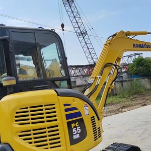 Mini excavatrice originale utilisée de KOMATSU PC55 du Japon 5ton KOMATSU PC55MR-excavatrice de chenille de KOMATSU PC55 à vendre chenille du PC 55 - Product Image 6