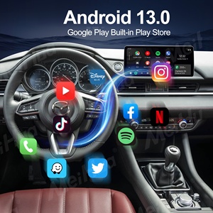 Meihua 12,3 pulgadas <span class=keywords><strong>Android</strong></span> estéreo reproductor Multimedia pantalla táctil Radio de coche para Mazda 6 2019-2023 2Din Autoradio GPS Navi - Product Image 4