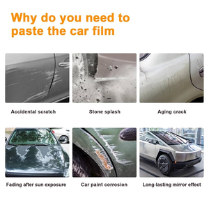 <span class=keywords><strong>Film</strong></span> de protection de peinture 3M Pro200 PPF, films protecteurs 3M pour peinture automobile, rouleau de 15 m, 7,5 mil, transparence TPU PPF brillant - Product Image 6