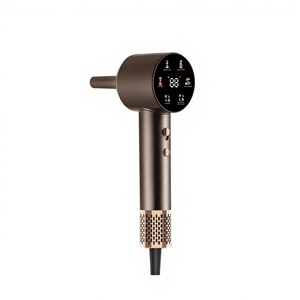 Nuovo Modello 2026 Asciugacapelli Professionale ad Alta Velocità per Uso Domestico 1600W con Ioni Negativi, Motore Brushless BLDC e Display LCD - Product Image 1