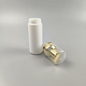 Botella de Espuma de Plástico Blanca de 50 ml para Limpiador Facial, Crema Limpiadora de Pestañas, Jabón Líquido Blanco y Negro, Removedor de Maquillaje, Bomba de Espuma Dorada - Product Image 5