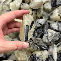 Großhandel: Hochwertiger, natürlicher, roher gelber Turmalin-Rohstein, 3-8 cm, gelber Kristall-Mineralienproben, lose Steine für