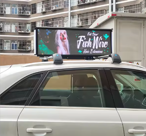 Affichage LED double face P2.5 pour taxi, écran LED publicitaire extérieur sur le toit - Product Image 3