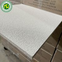 Prix du panneau de plafond en fibre minérale suspendue acoustique blanche pour la décoration intérieure