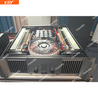 Amplificateur de puissance professionnel TD-1800, nouvelle conception, 2 canaux, classe H, 1800W*2CH, 8 ohms, 3U, avec limiteur de clip intelligent pour église, scène