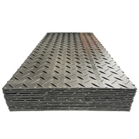 Tapis de protection temporaire pour le sol 4x8 en HDPE pour la mobilité des engins lourds, plateforme de chantier, projet d'ingénierie géotechnique