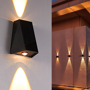 Aplique de Pared Solar para Exteriores, Luces Impermeables Montadas EN LA Pared, 1500mAh, IP65, 1/4 Uds. - Product Image 2