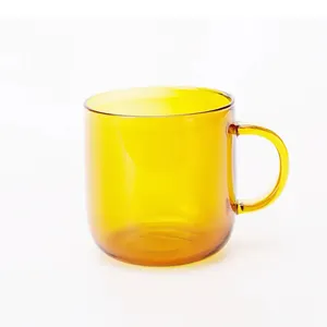 Tazza tazza all'ingrosso Drinkware logo personalizzato eco friendly espresso tazza di vetro borosilicato bicchiere bicchiere tazza tazza di caffè tazza di tè