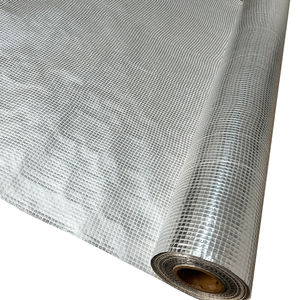Papel de aluminio/plástico metalizado recubierto de Mylar PE/PP/PET <span class=keywords><strong>película</strong></span> reforzada con malla de fibra de vidrio como <span class=keywords><strong>película</strong></span> protectora reflectante - Product Image 5