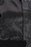 Veste d'aviateur pour femme en cuir Nappa noir vintage 100% authentique, style Top Gun, finition vintage, fermeture éclair YKK, personnalisable