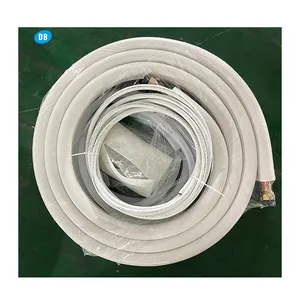 Hot Selling Air conditioning spare parts white pe pre-insulated copper pipe