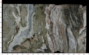 Dalles de quartzite vertes quatre saisons de luxe naturel, polies, en quartzite jade glacé exotique pour comptoirs et revêtements muraux - Product Image 3