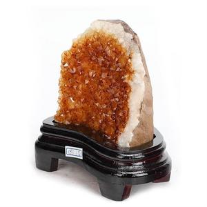 סיטונאי ריפוי גביש <span class=keywords><strong>amethyst</strong></span> geode אשכול citrine דגימה מינרל לקישוט - Product Image 4