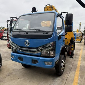 รถบรรทุกติดเครนจีน DONGFENG 3.2 ตัน 4x2 แบบเทเลสโคปิก - Product Image 4